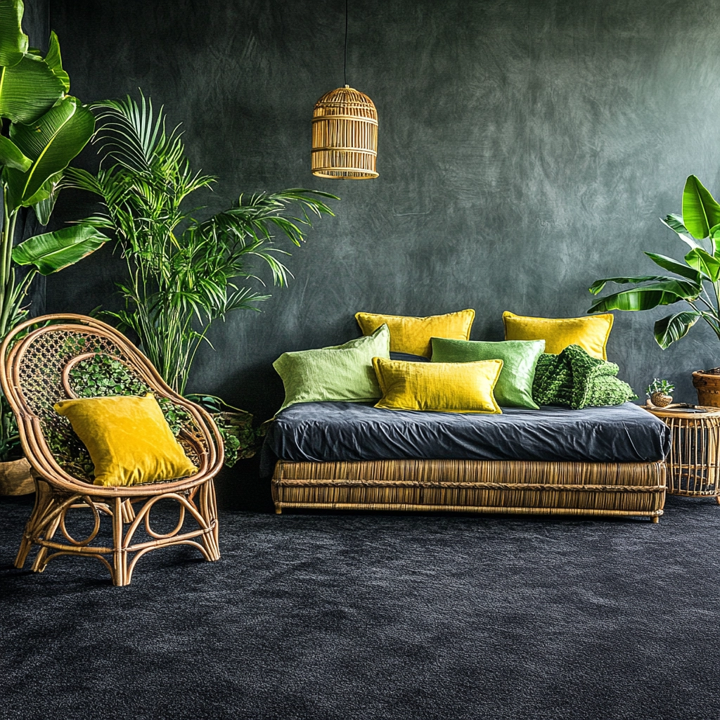 dark gray carpet bedroom 38