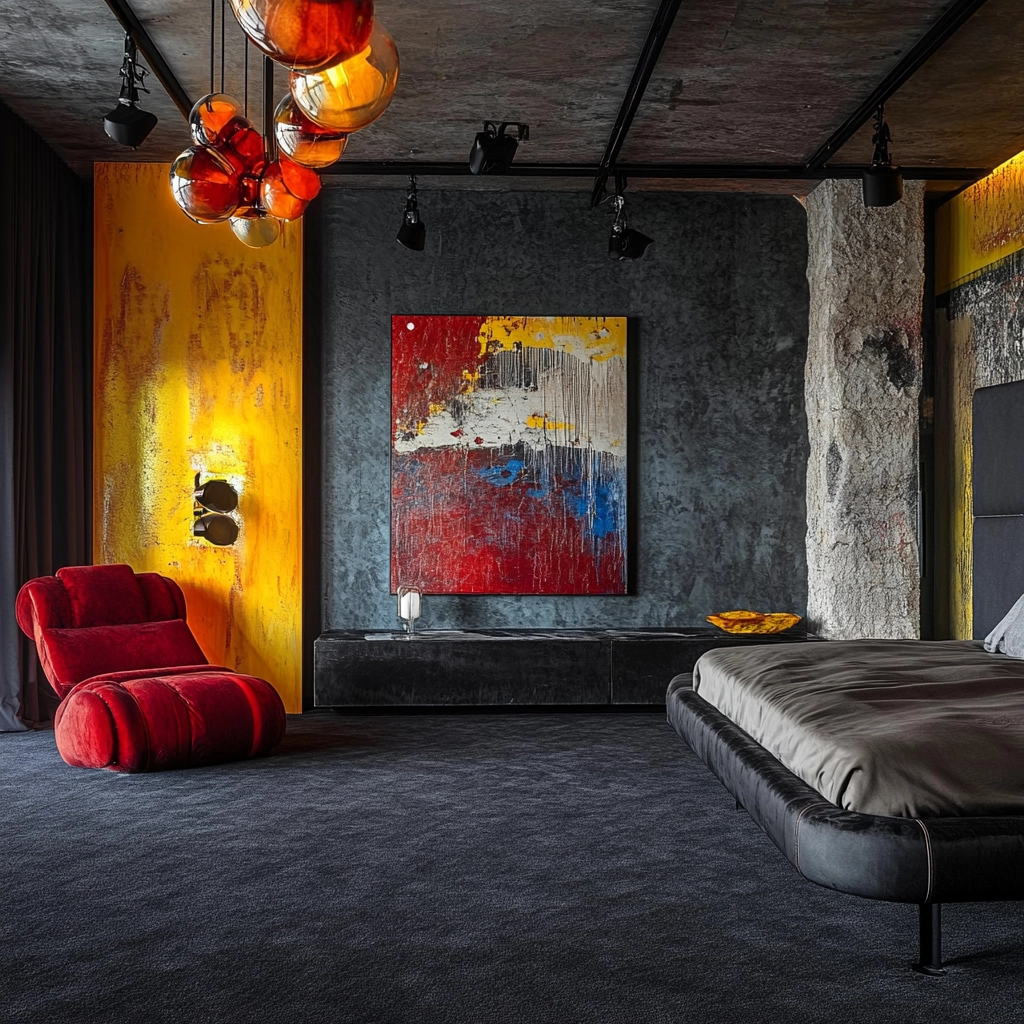 dark gray carpet bedroom 49