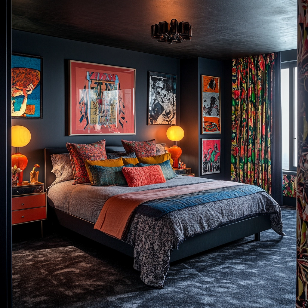 dark gray carpet bedroom 55