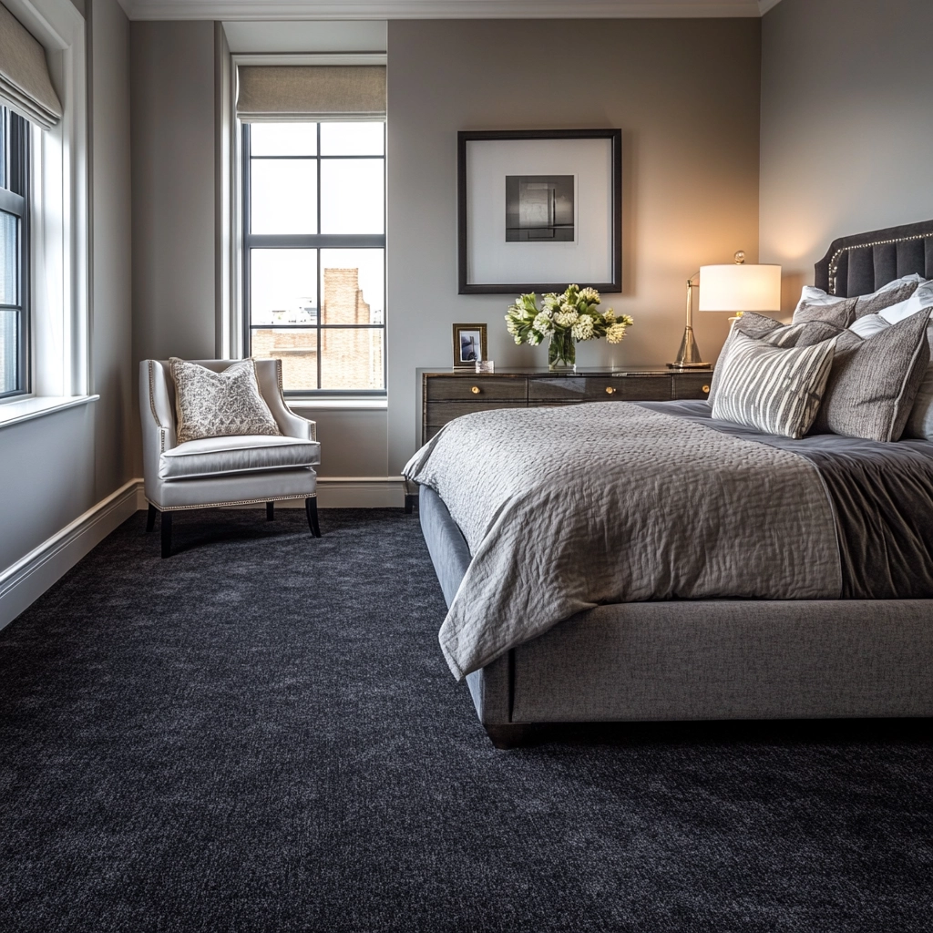 dark gray carpet bedroom 70