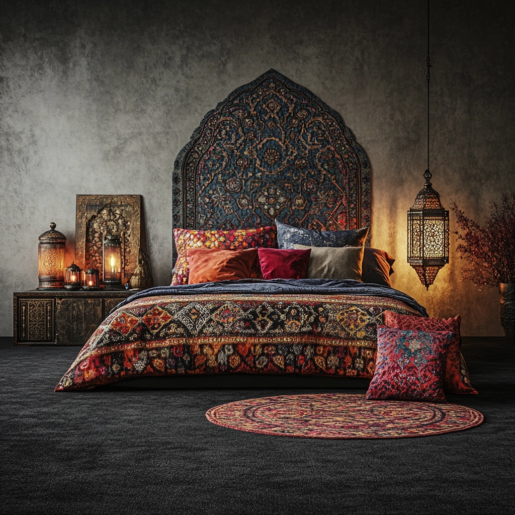 dark gray carpet bedroom 75