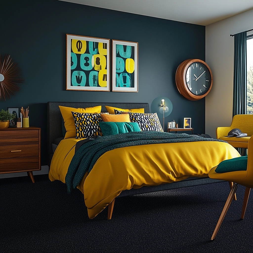 dark gray carpet bedroom 77