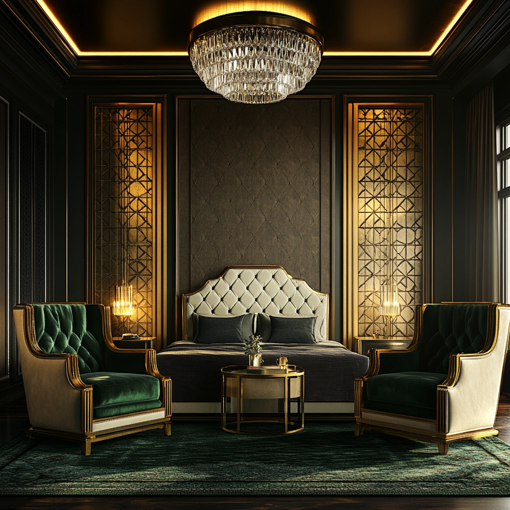 dark green rug bedroom 19