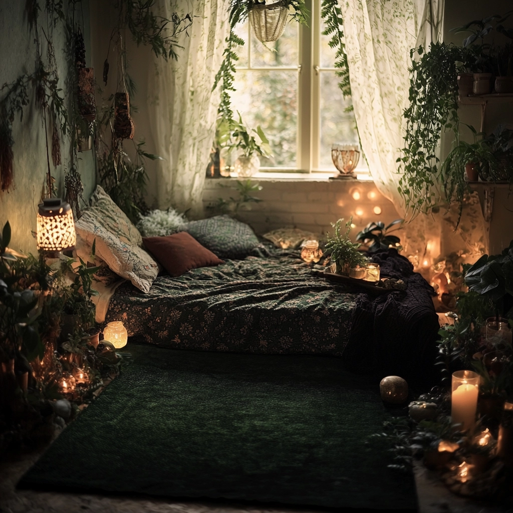 dark green rug bedroom 55