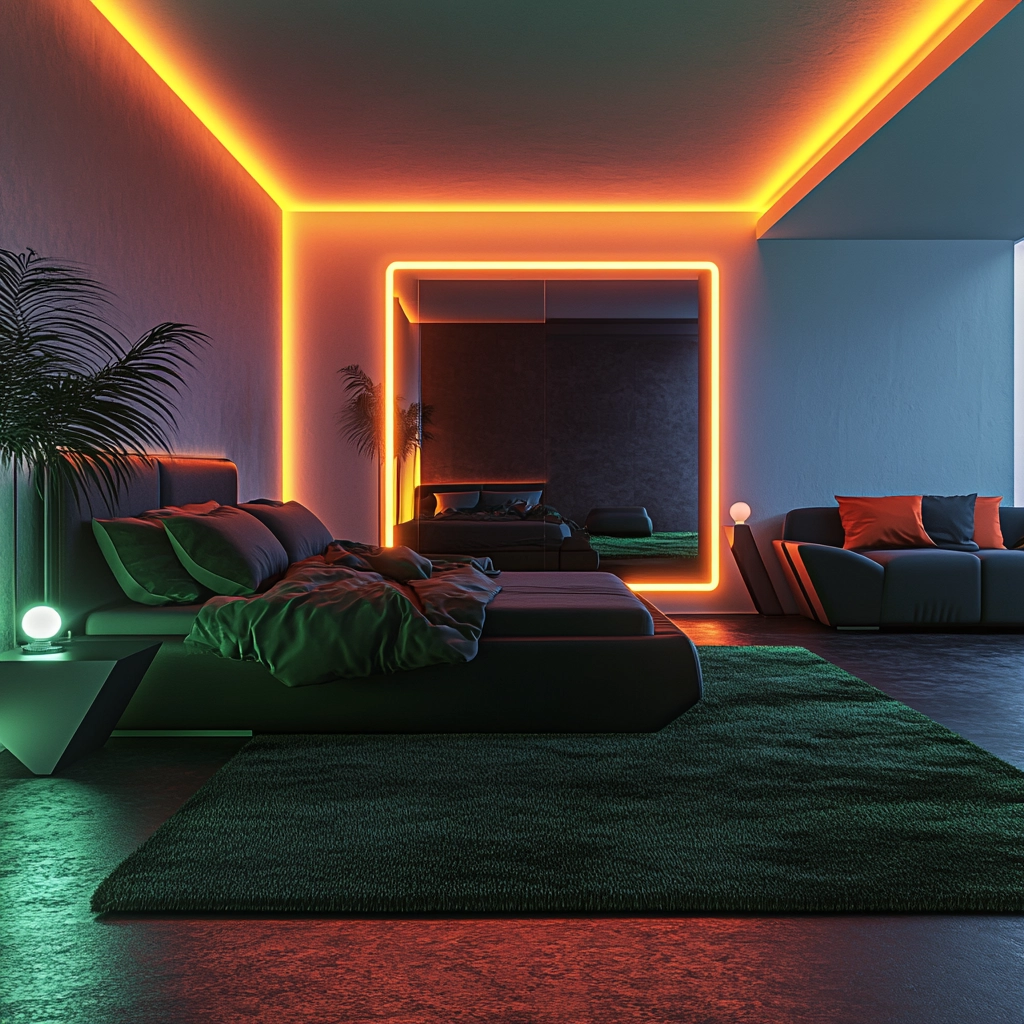dark green rug bedroom 63
