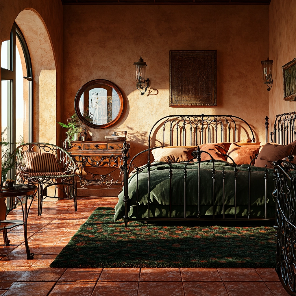 dark green rug bedroom 67