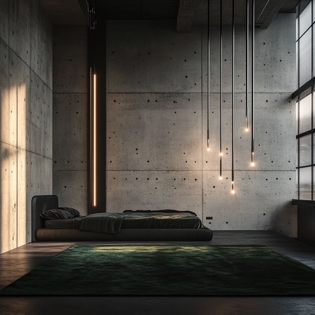 dark green rug bedroom 76