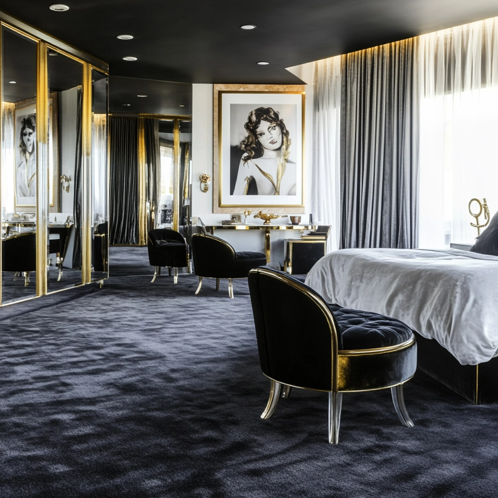 dark grey carpet bedroom 34