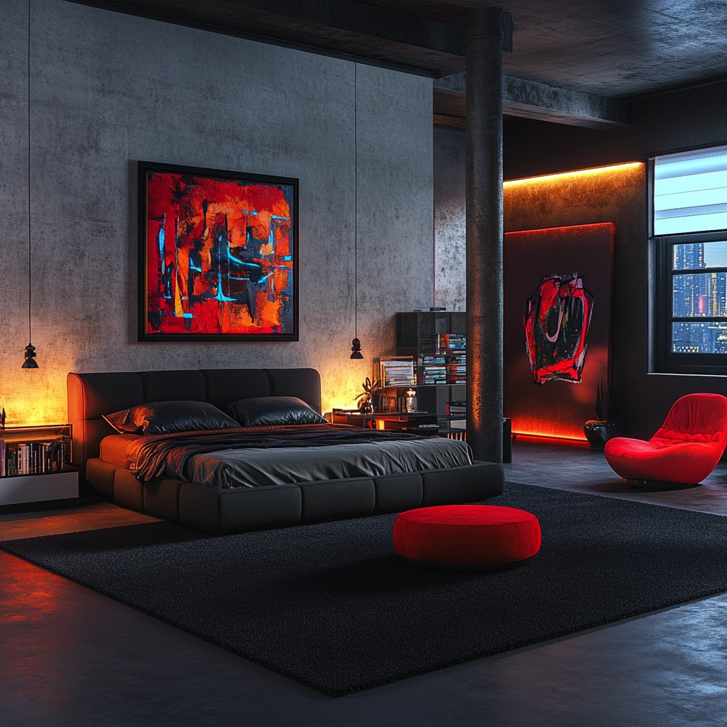 dark grey carpet bedroom 51