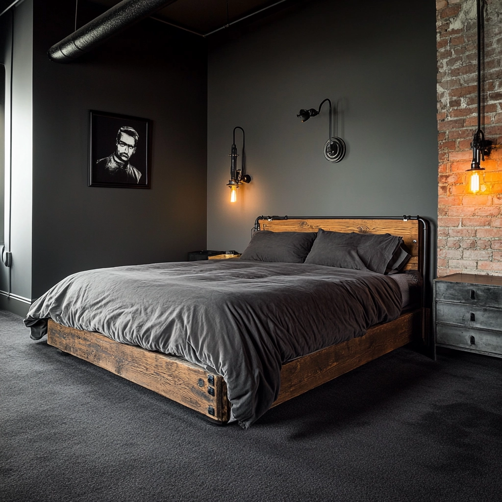 dark grey carpet bedroom 7