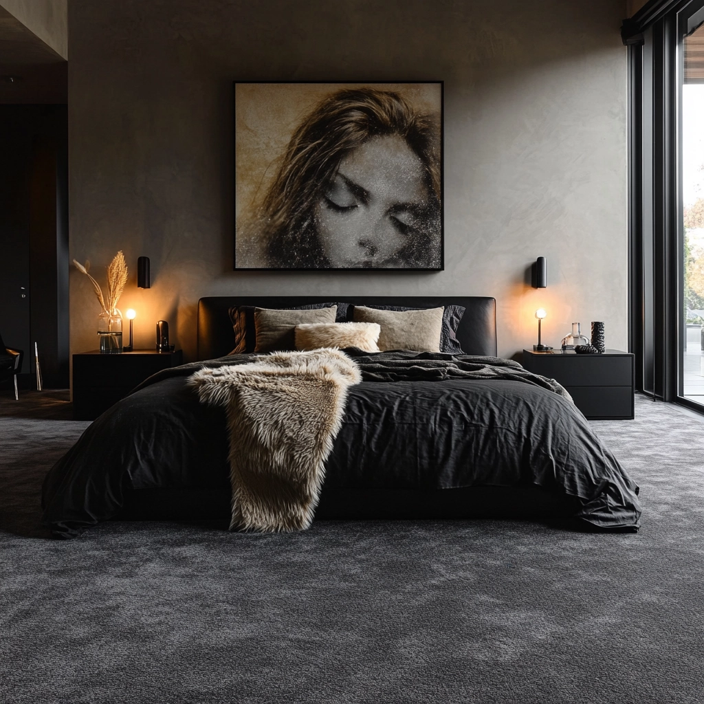 dark grey carpet bedroom 9