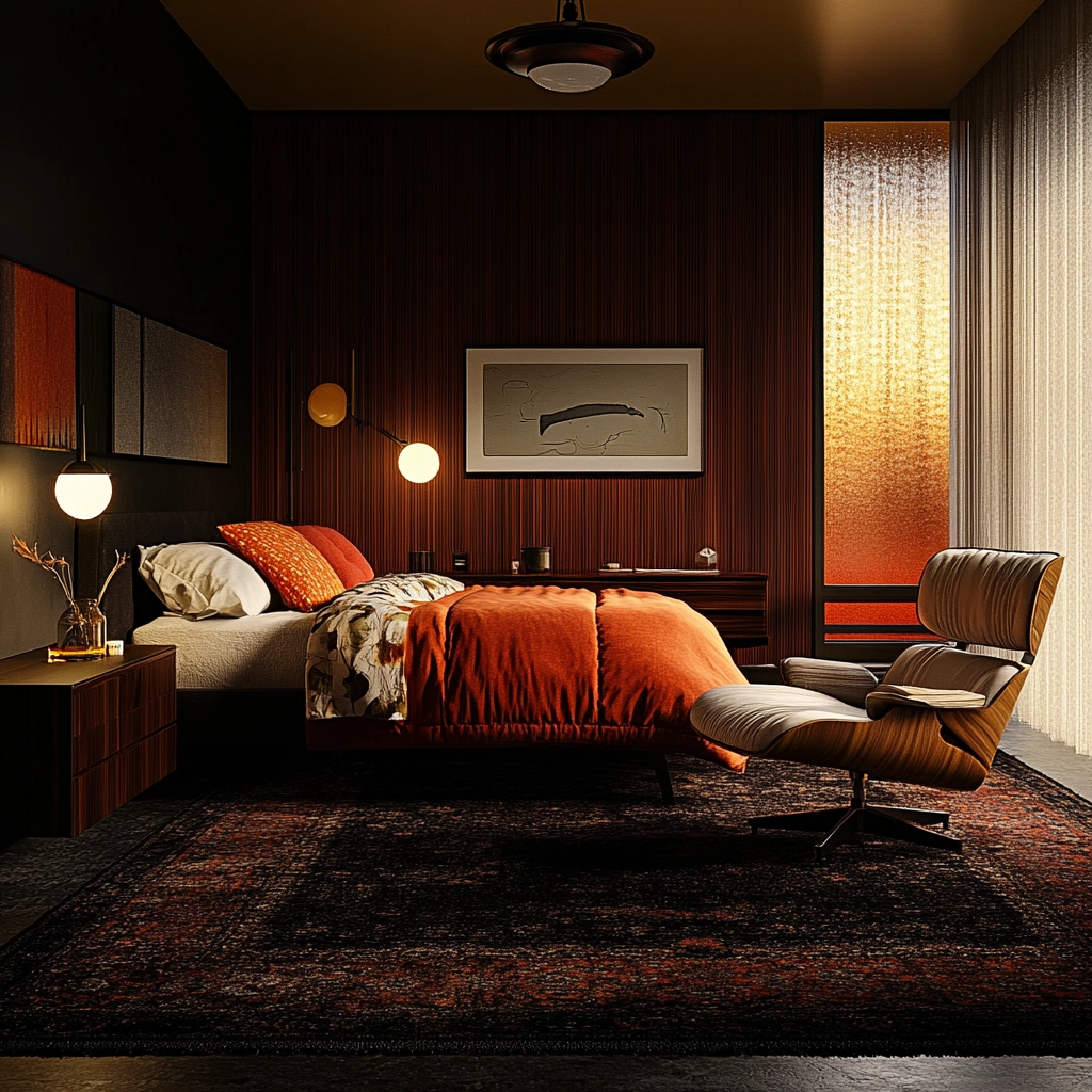 dark rug bedroom 18