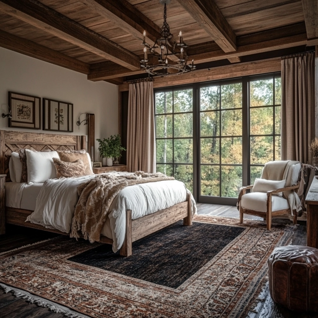 dark rug bedroom 21