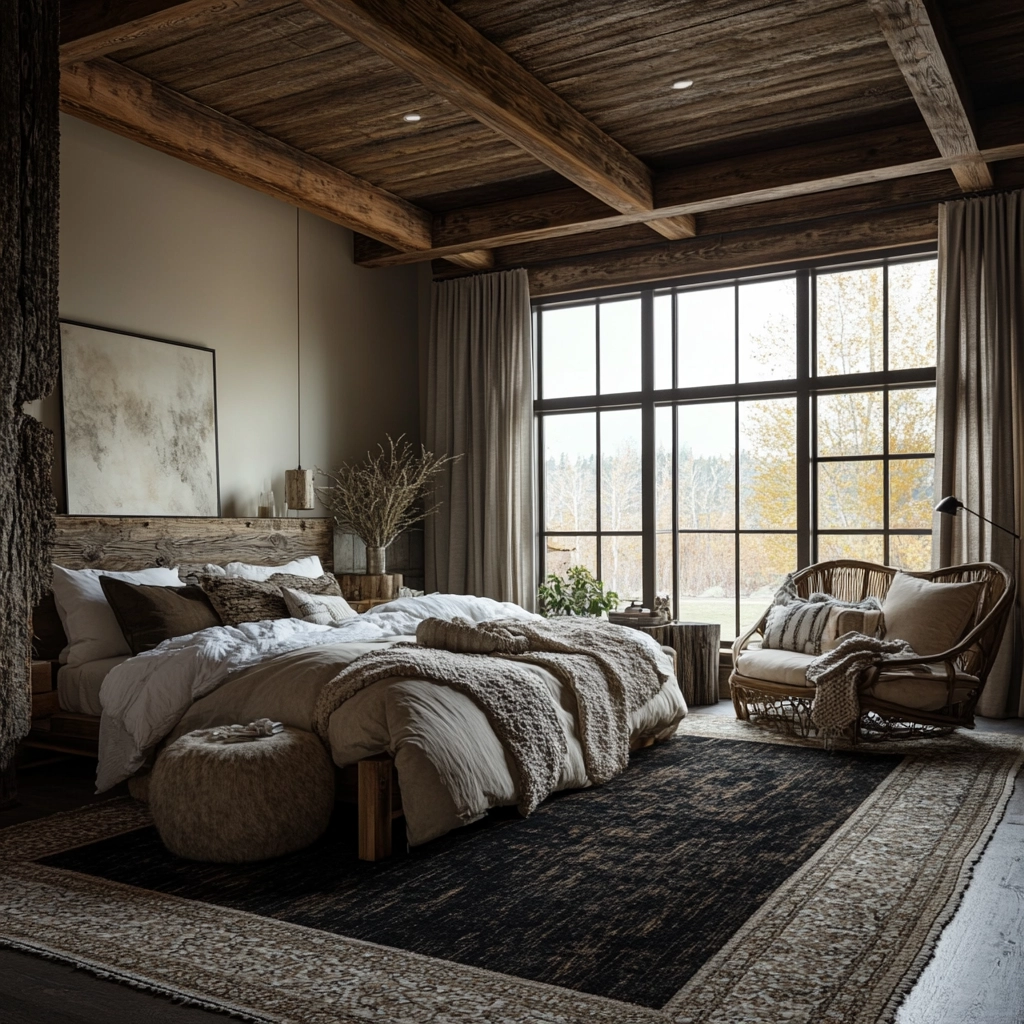 dark rug bedroom 22