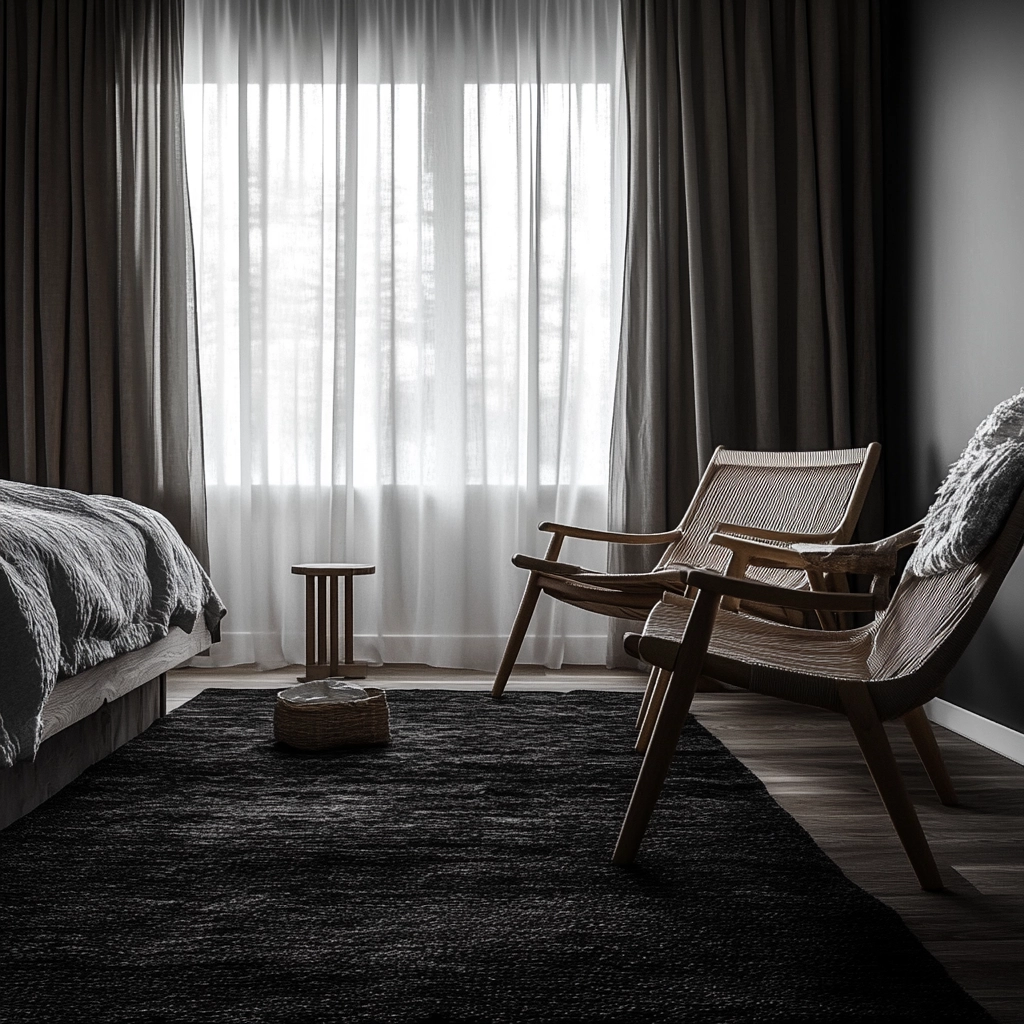 dark rug bedroom 3