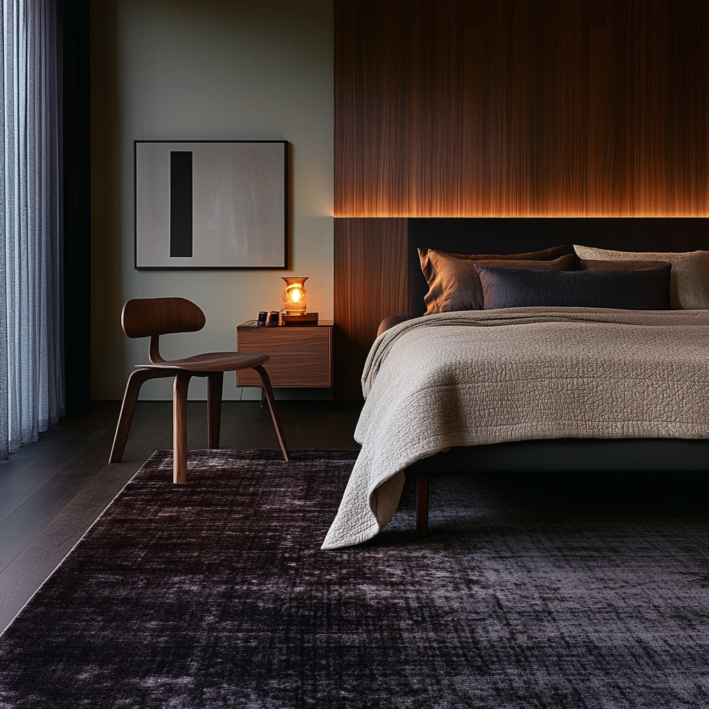 dark rug bedroom 5