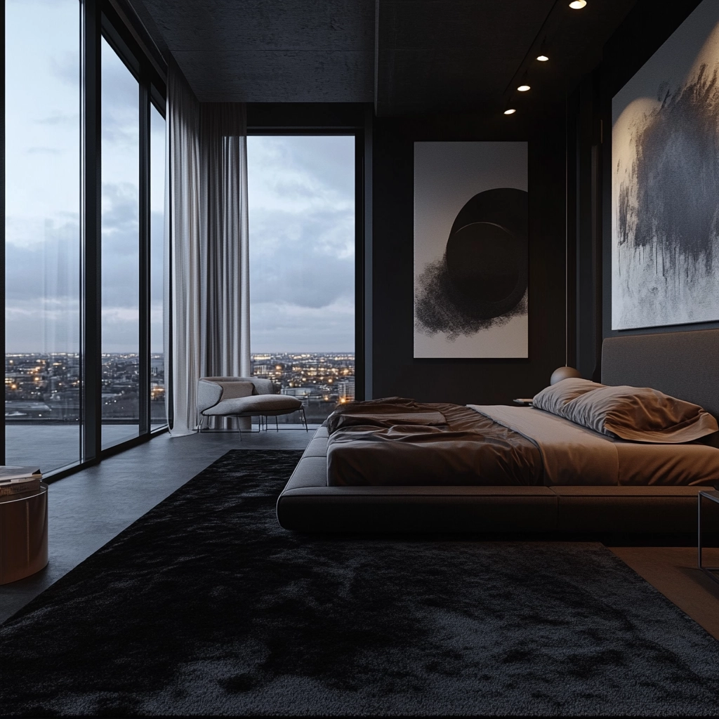 dark rug bedroom 54