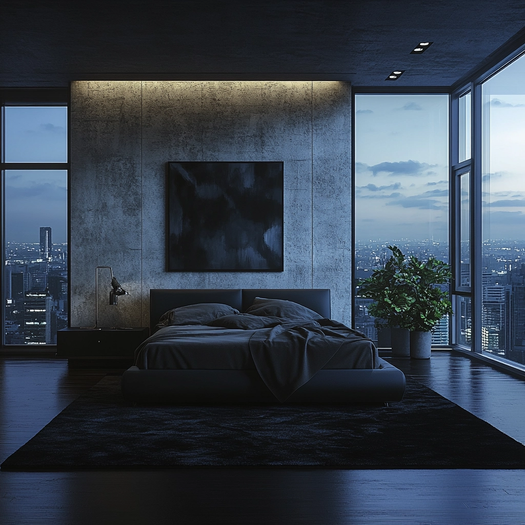 dark rug bedroom 56