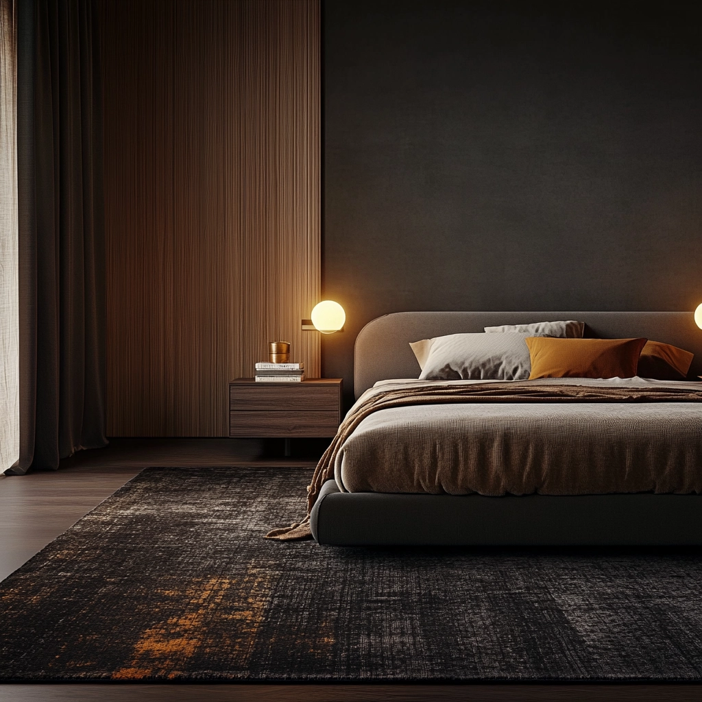dark rug bedroom 6