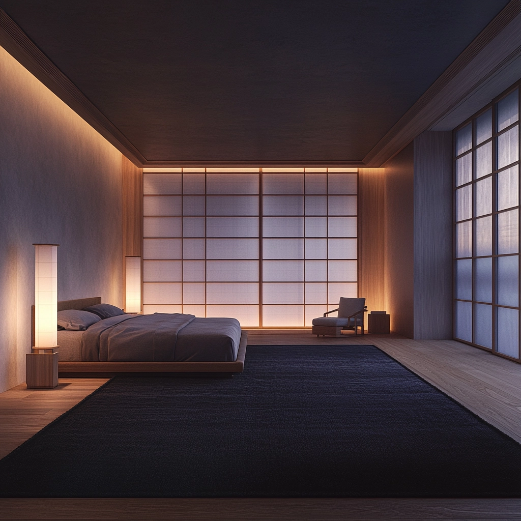 dark rug bedroom 63