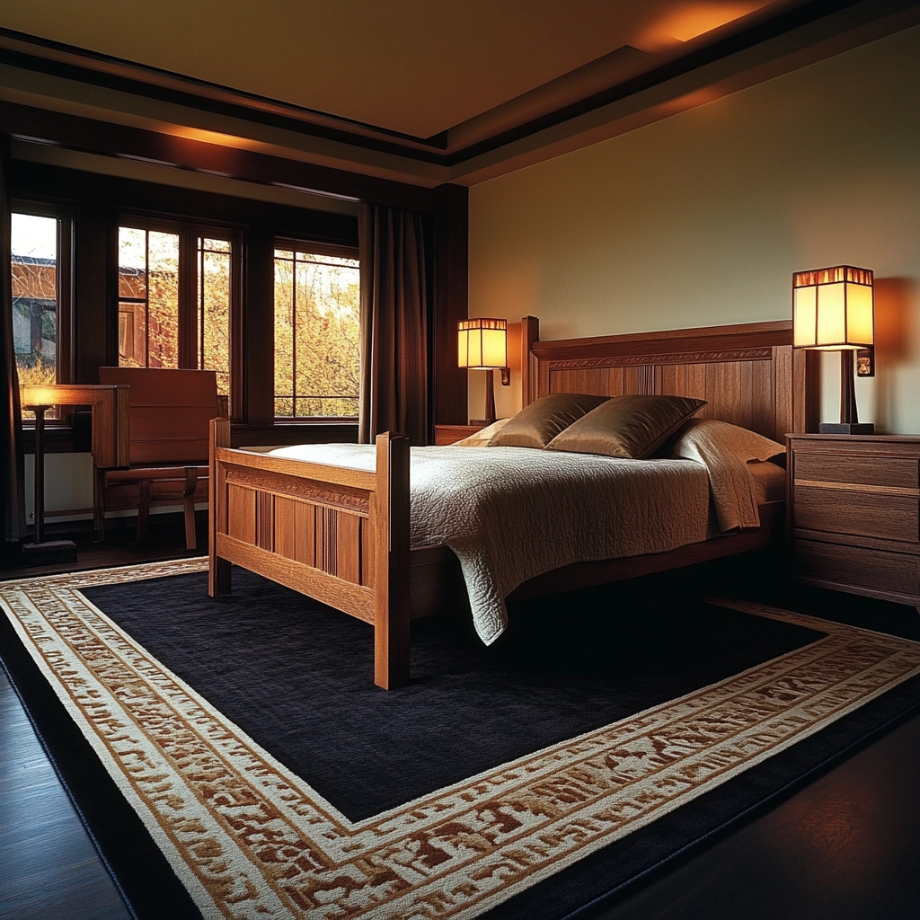 dark rug bedroom 66