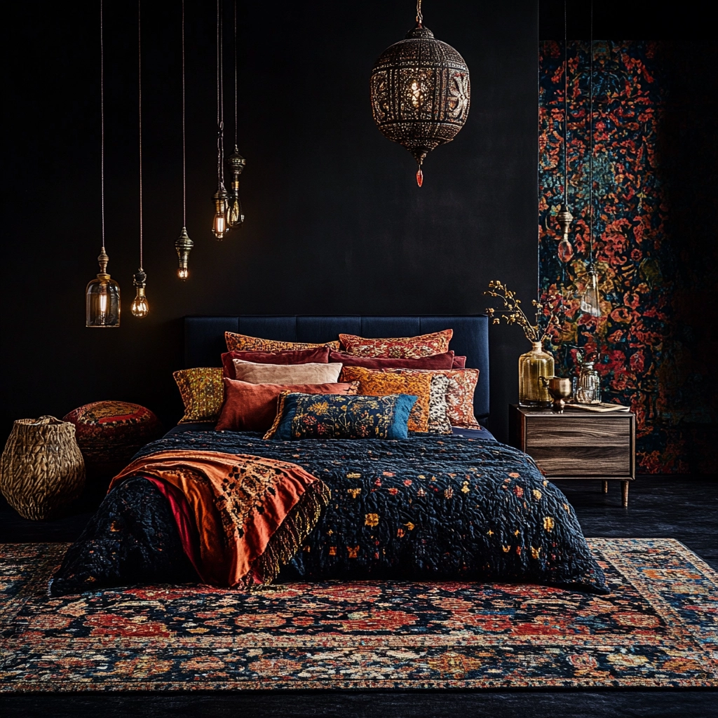 dark rug bedroom 72