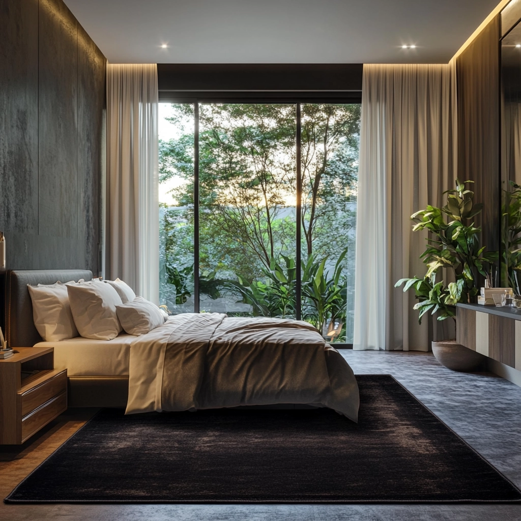 dark rug bedroom 73