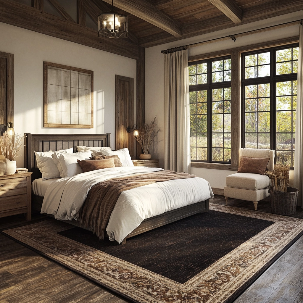 dark rug bedroom 79