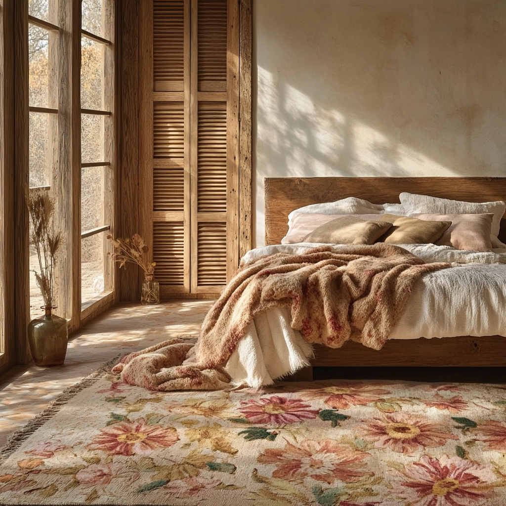 floral rug bedroom 32