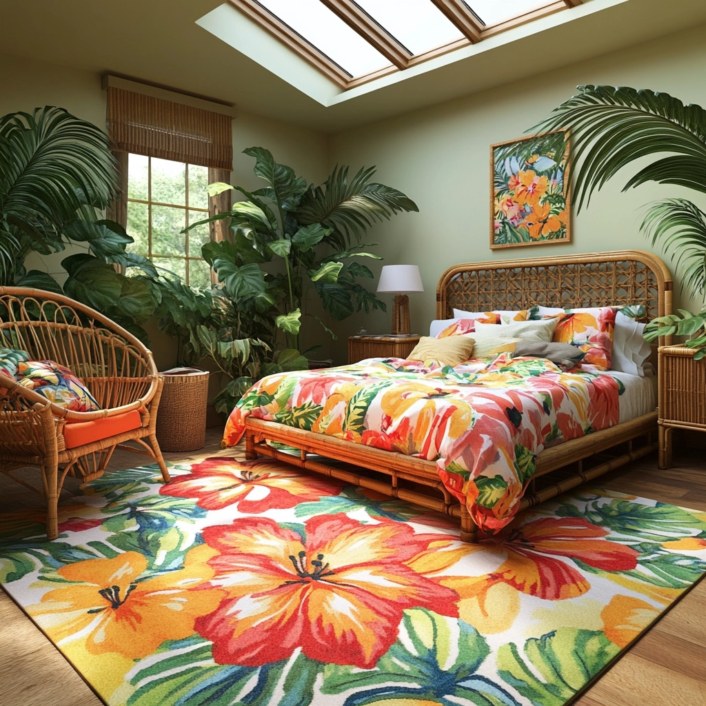 floral rug bedroom 33
