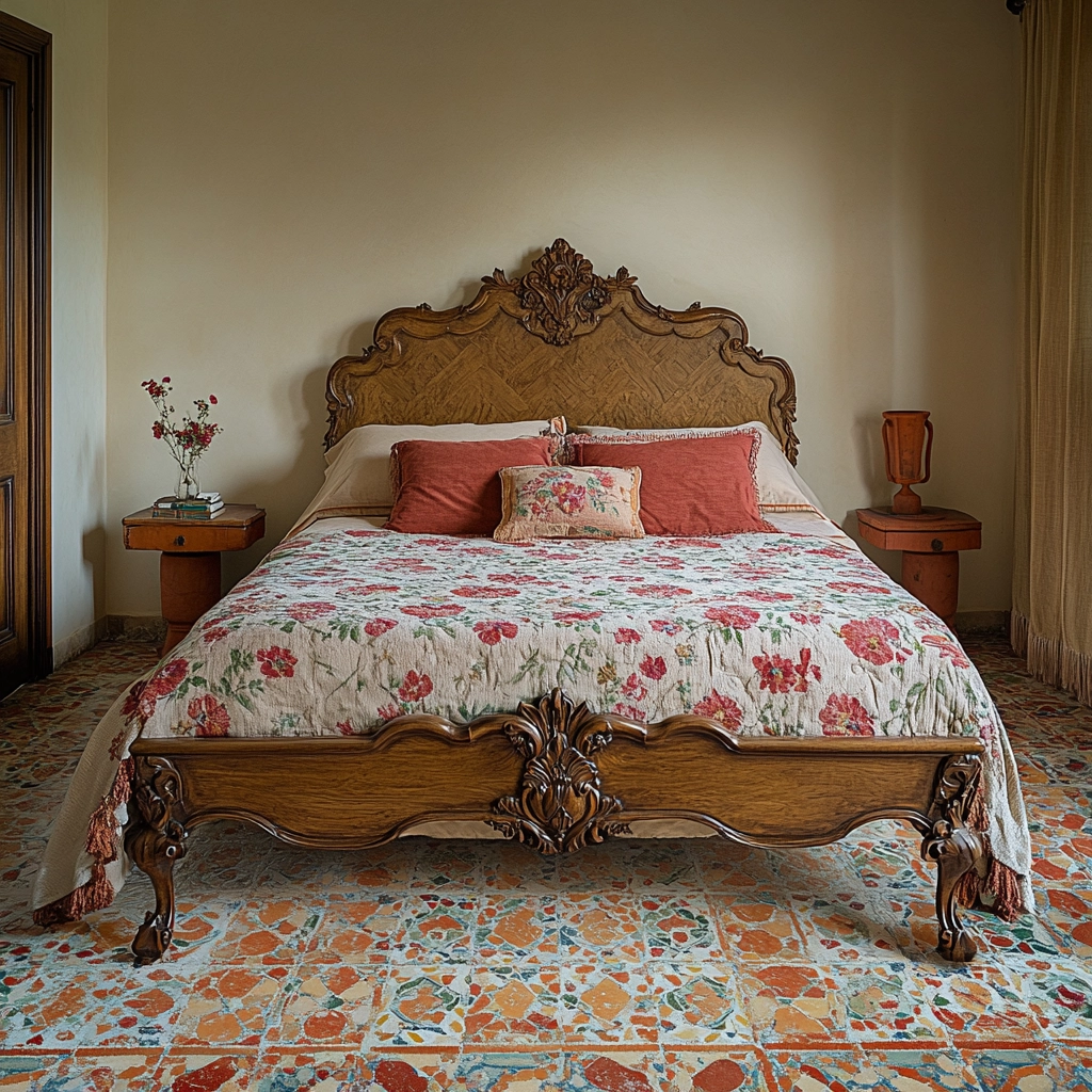 floral rug bedroom 38