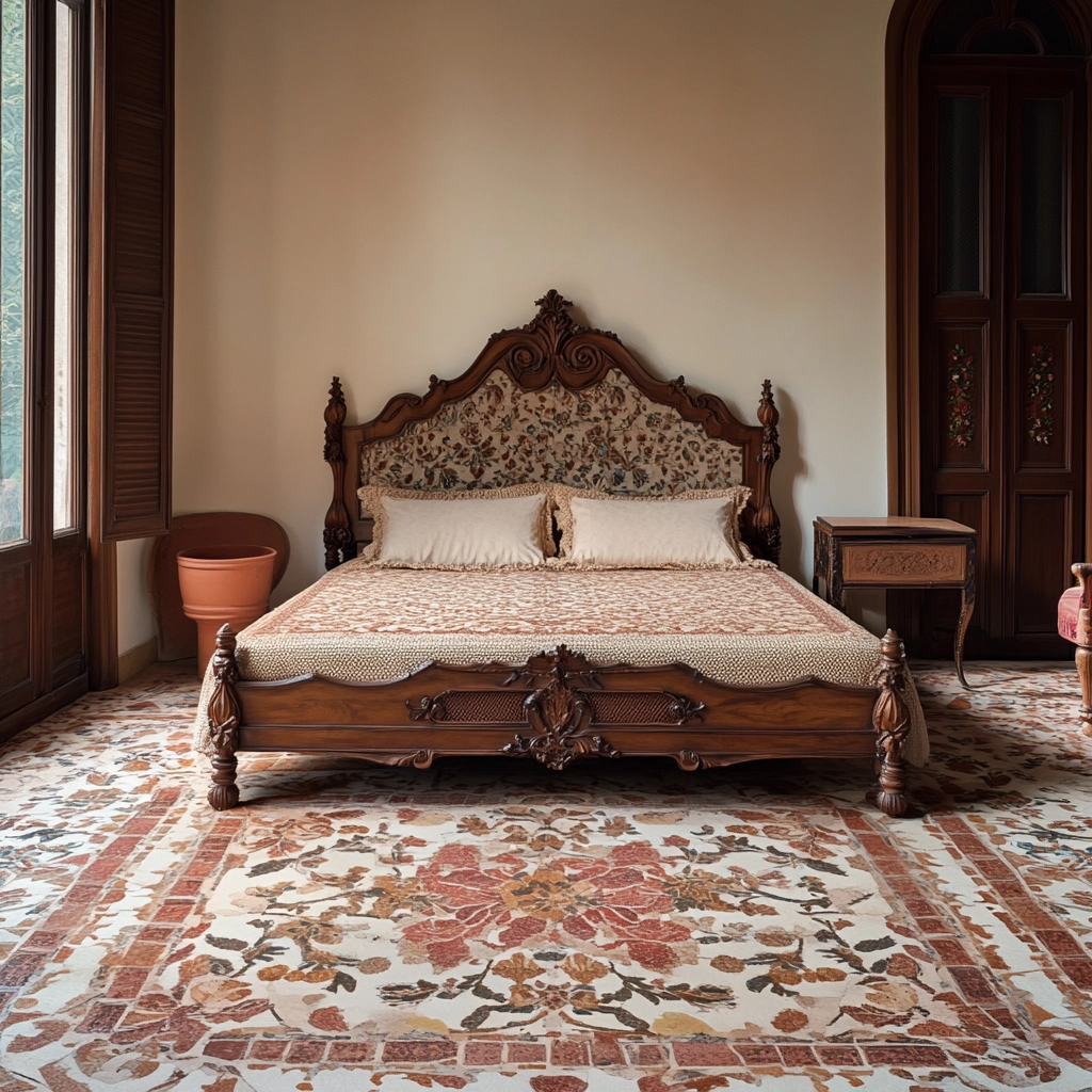 floral rug bedroom 40