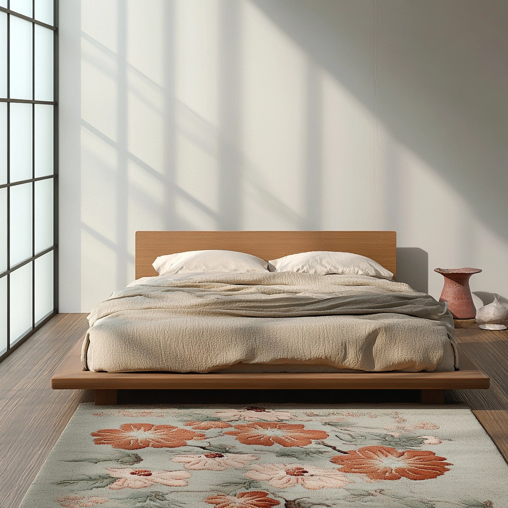 floral rug bedroom 49