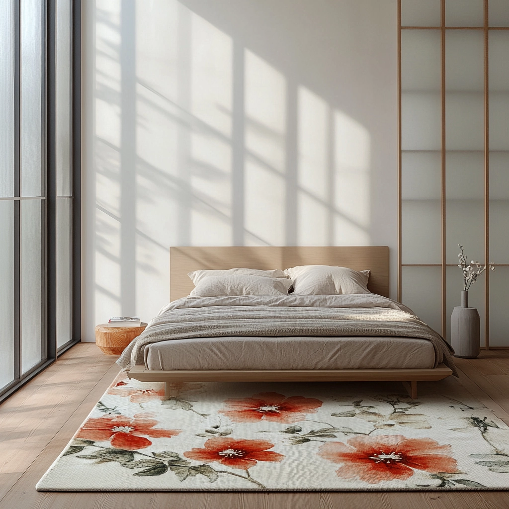 floral rug bedroom 52