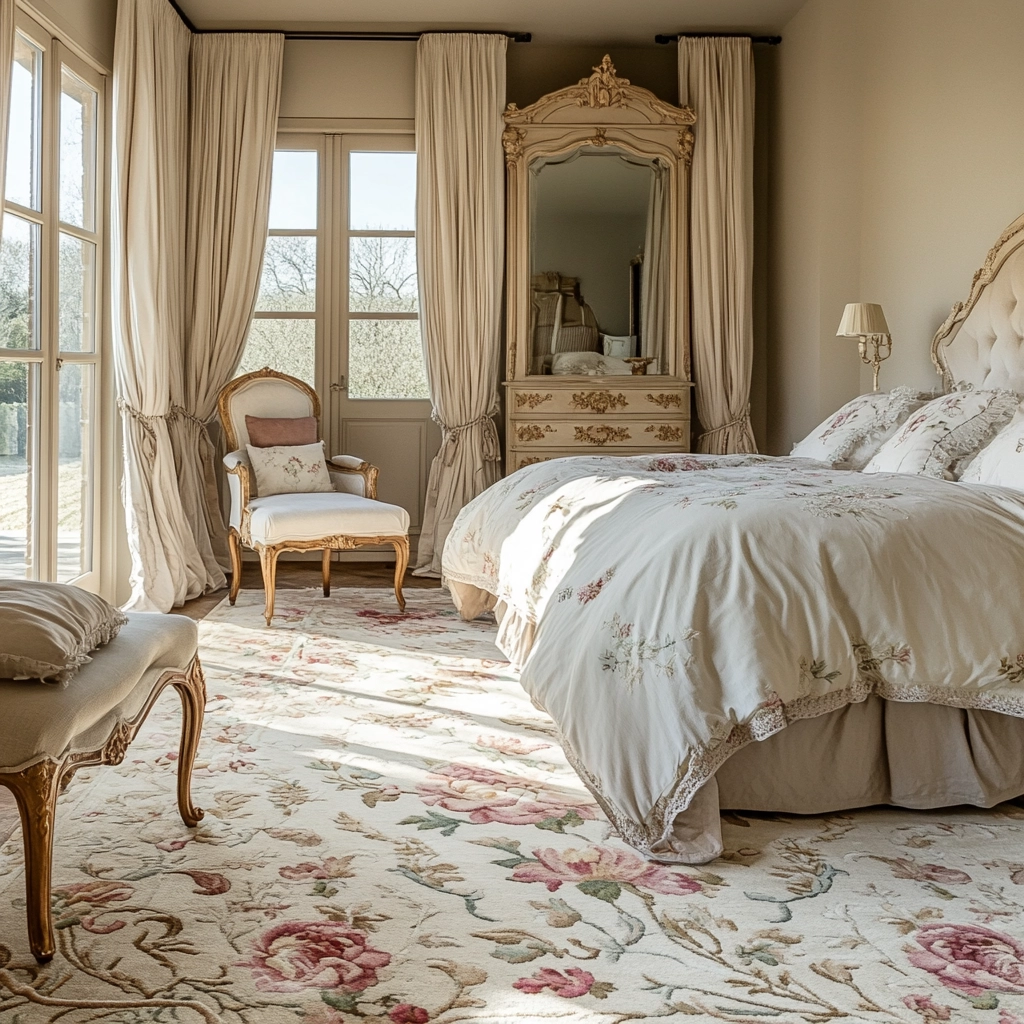floral rug bedroom 56