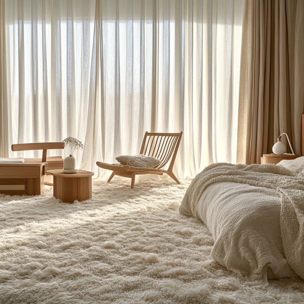 fluffy carpet bedroom 1