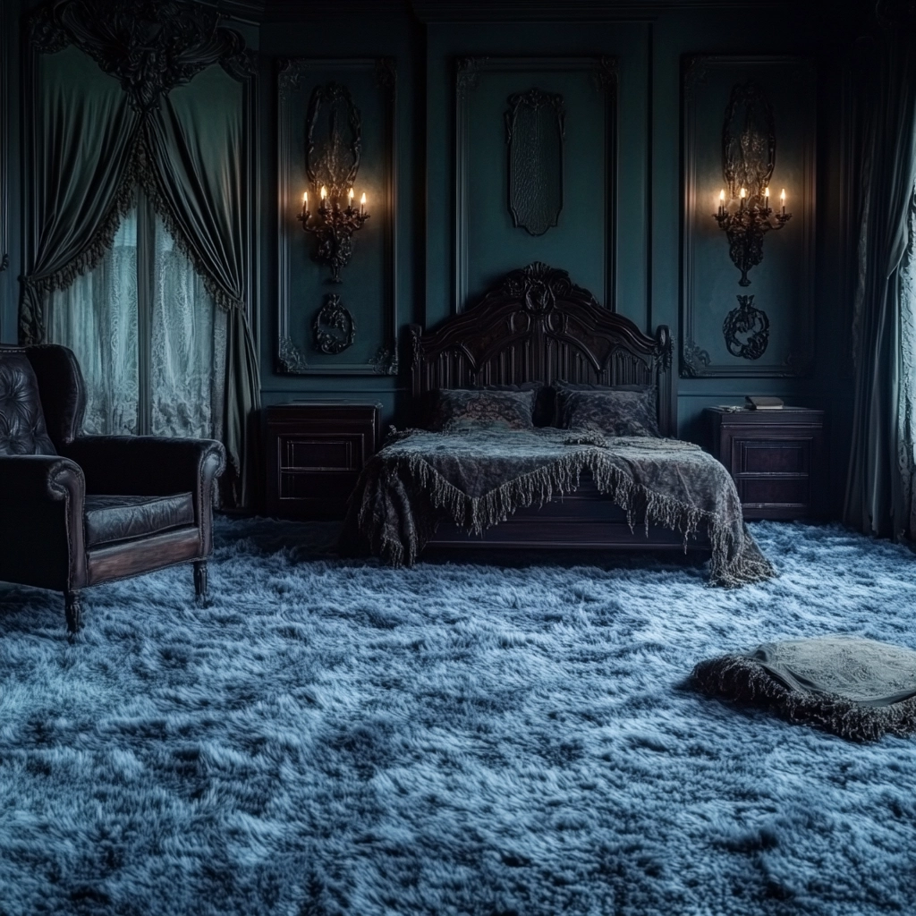 fluffy carpet bedroom 41