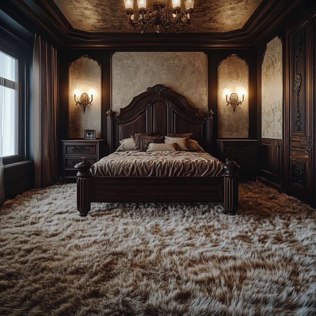fluffy carpet bedroom 44