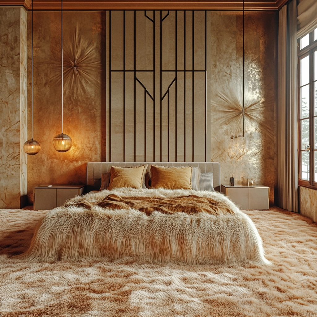 fluffy carpet bedroom 45