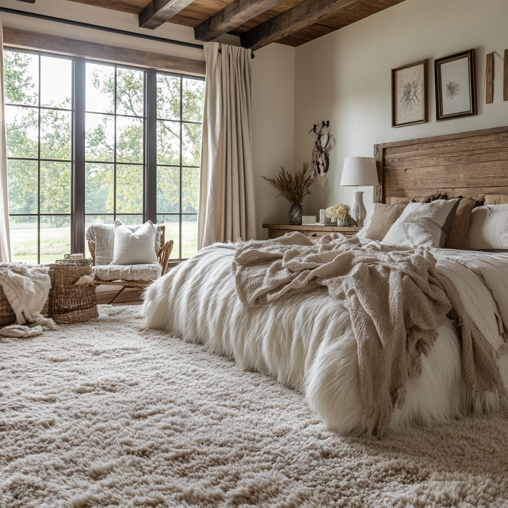 fluffy carpet bedroom 61