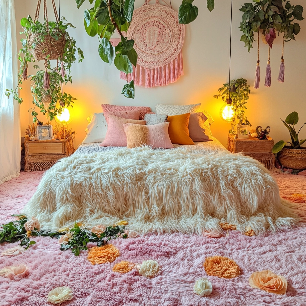 fluffy carpet bedroom 7