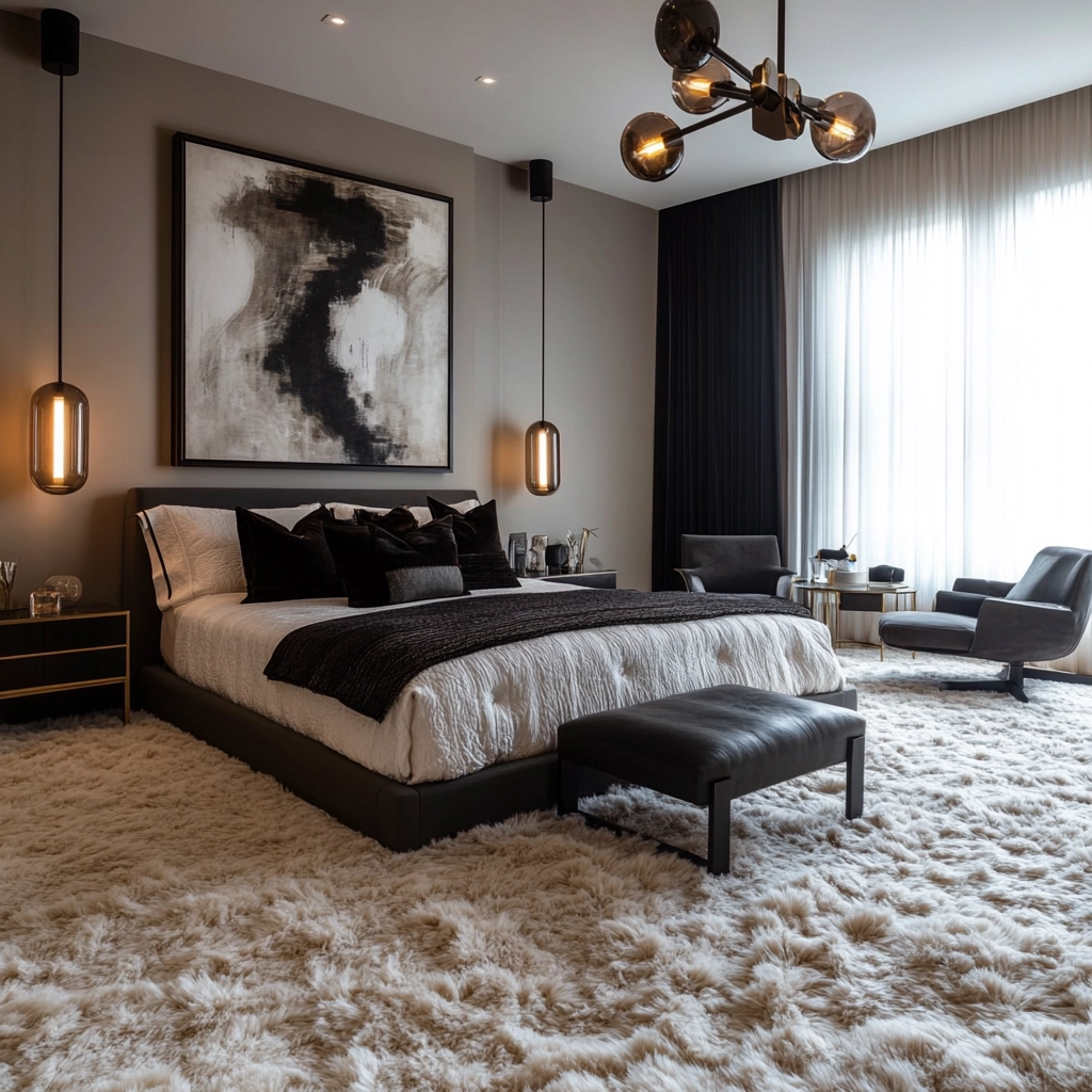 fluffy carpet bedroom 79