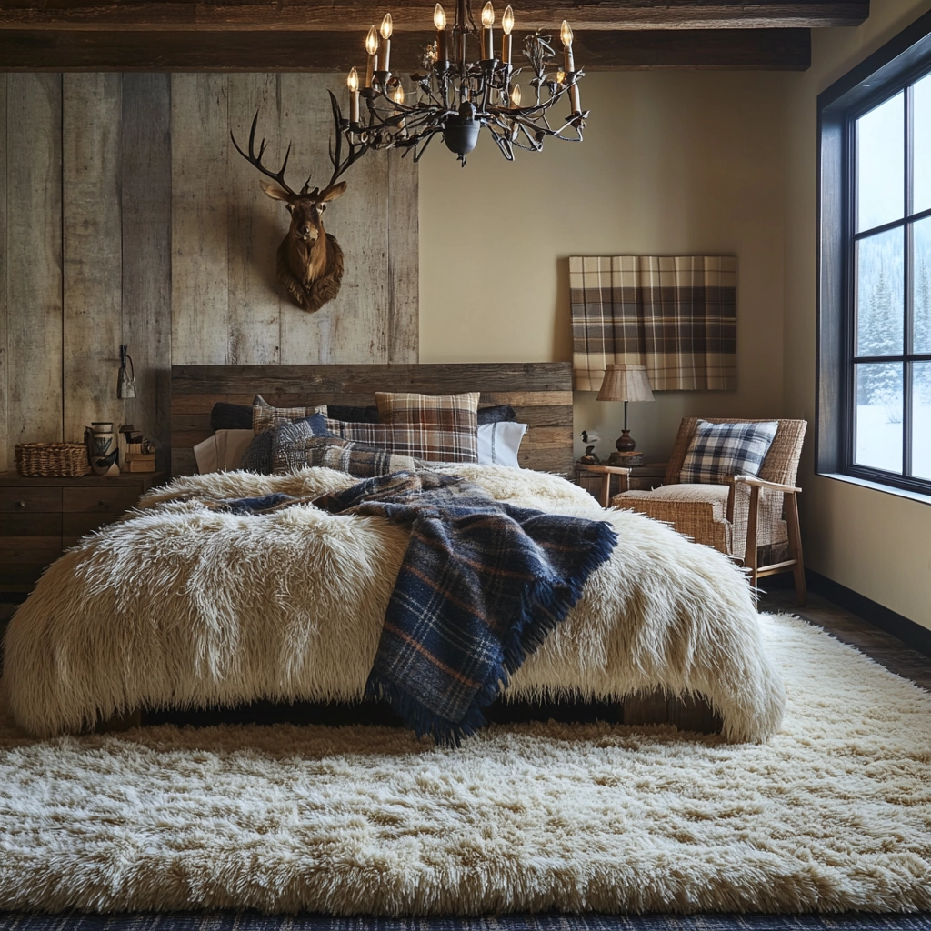 fluffy rug bedroom 25