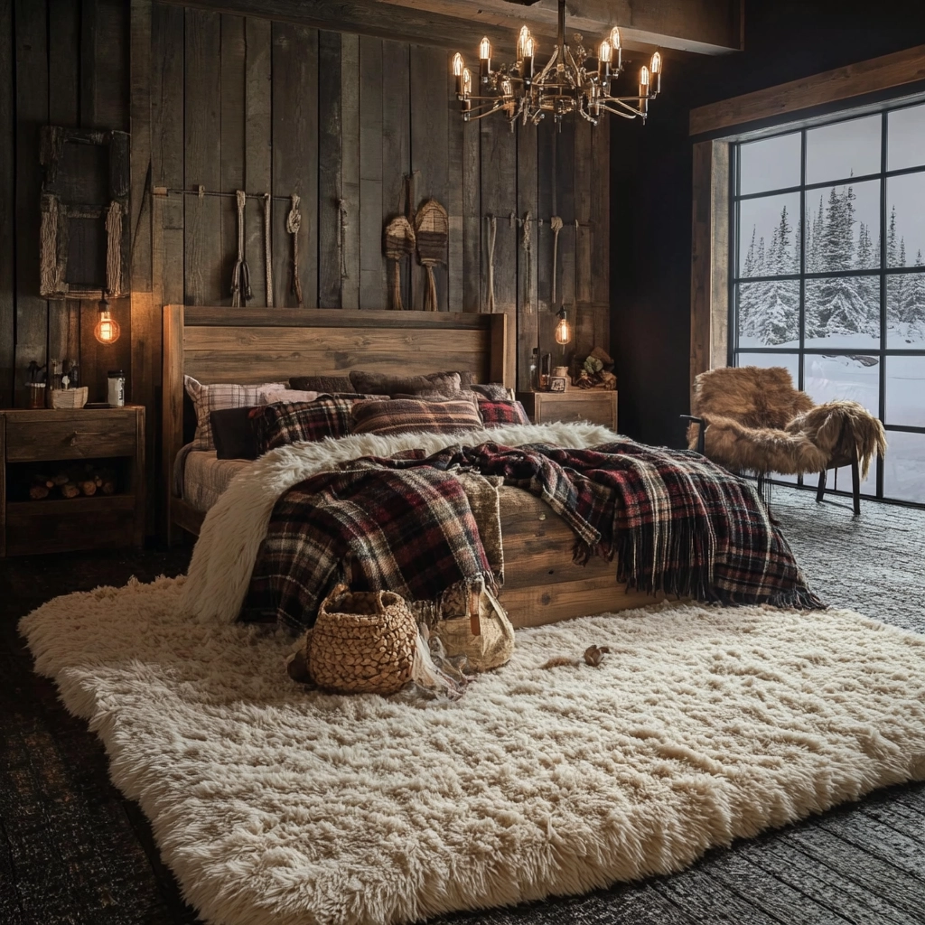 fluffy rug bedroom 27