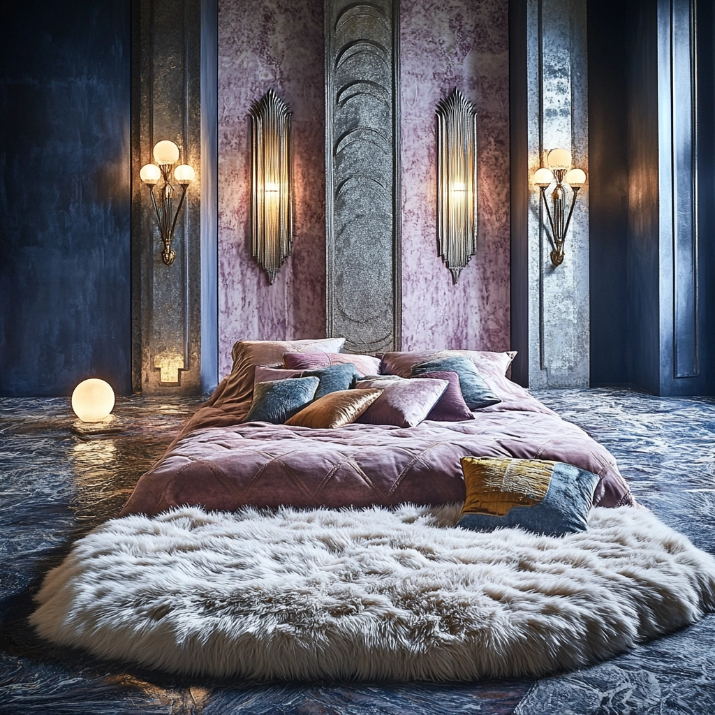 fluffy rug bedroom 30