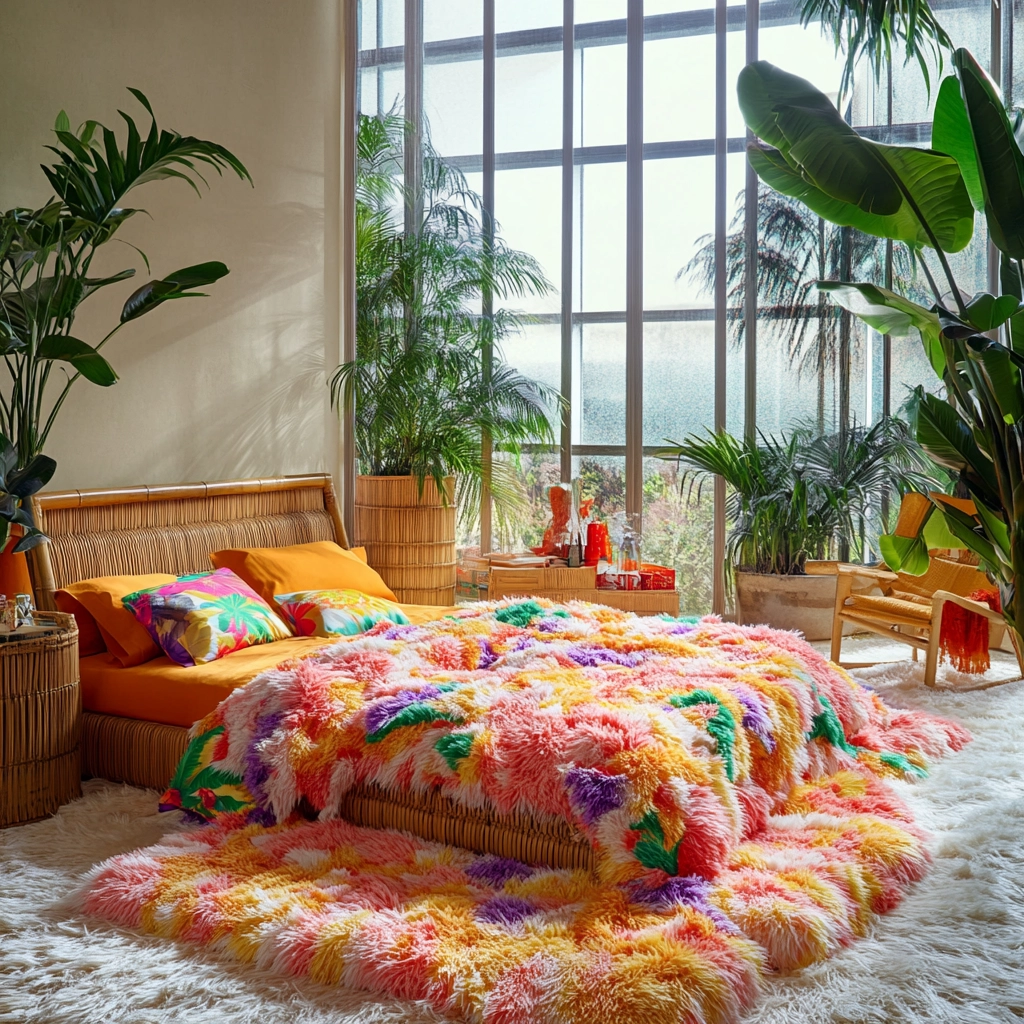 fluffy rug bedroom 40