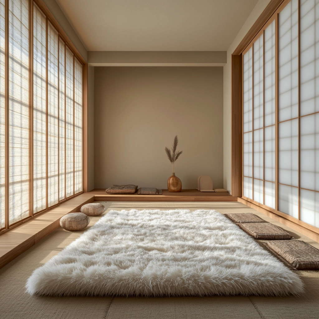 fluffy rug bedroom 66