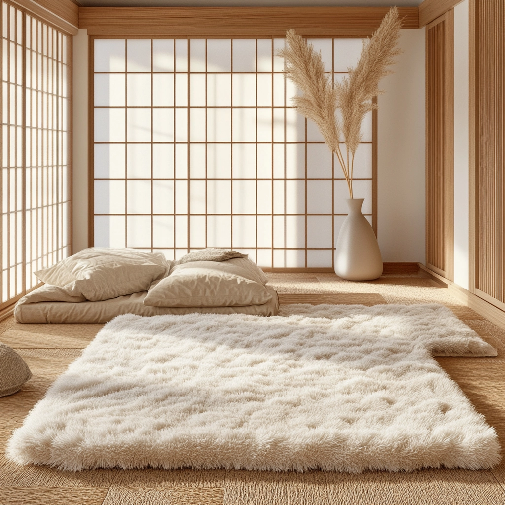 fluffy rug bedroom 67