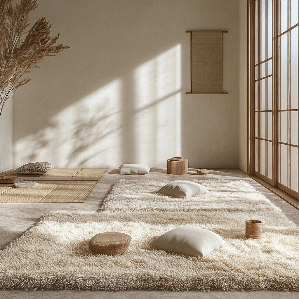 fluffy rug bedroom 68