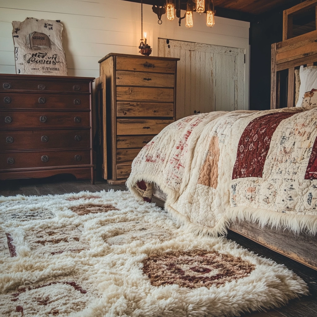 fluffy rug bedroom 70